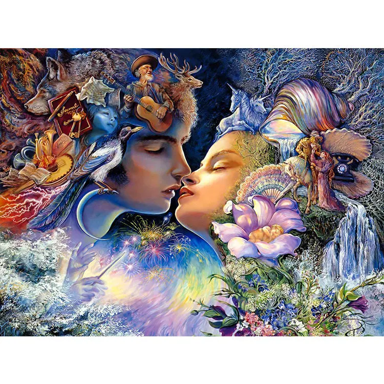 Hot Sale Custom 1000 Pieces Paper Jigsaw Puzzles for Kids and Adult